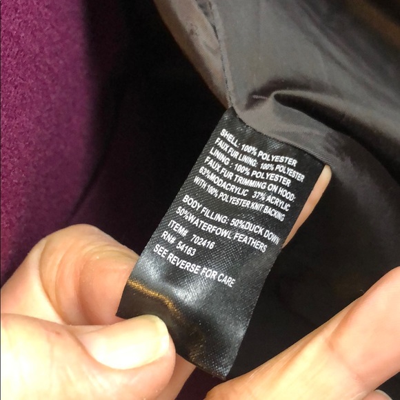 Used coat by Calvin Klein size XL - Picture 7 of 8